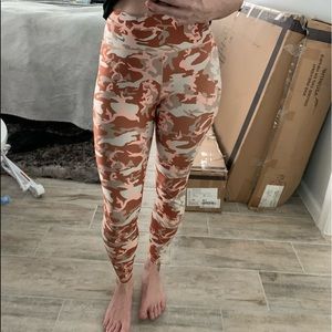 Nike Drifit Camoflage Leggings Size Small